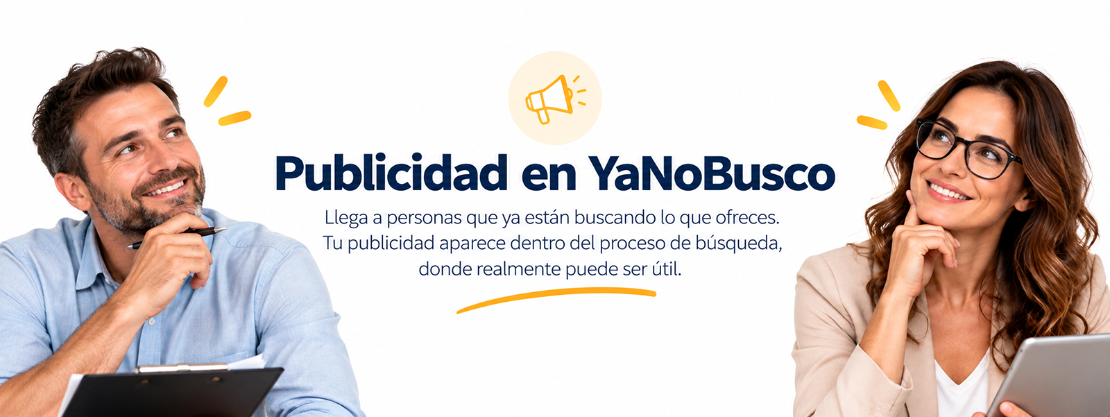 Publicidad en YaNoBusco